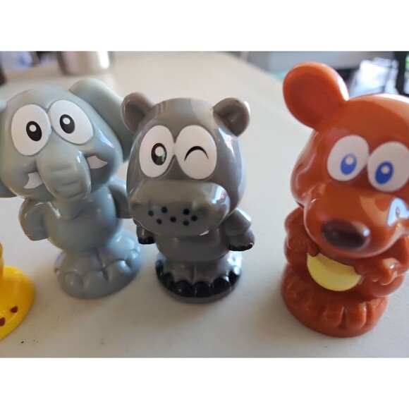 Vtech Smartville Alphabet Animal Replacement Interactive Plastic Figures 7 Lot - Picture 6 of 8